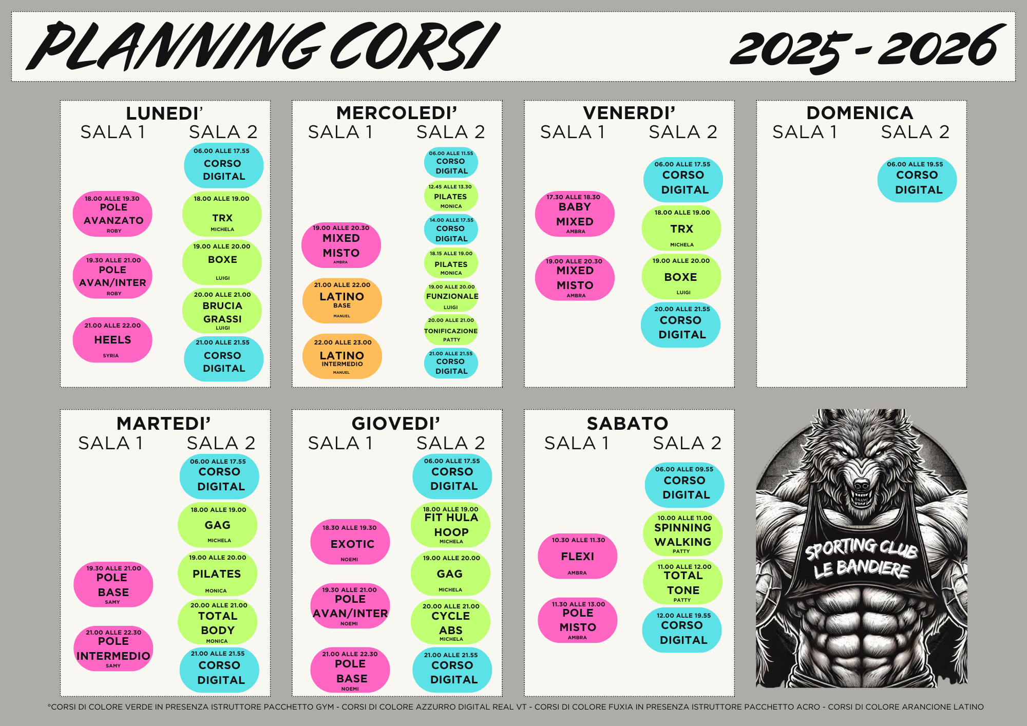 PLANNING CORSI 25_26 PLANNING CORSI 25_26